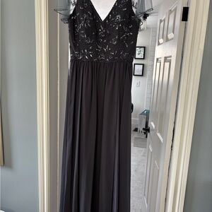 Grey Adrianna Papell Dress